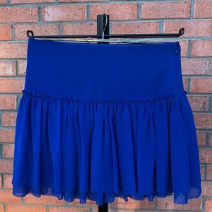 Banana Republic Cobalt Blue Mini Skirt sz 4